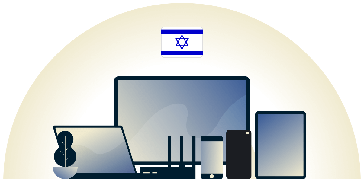 様々なデバイスを守るイスラエルのVPN